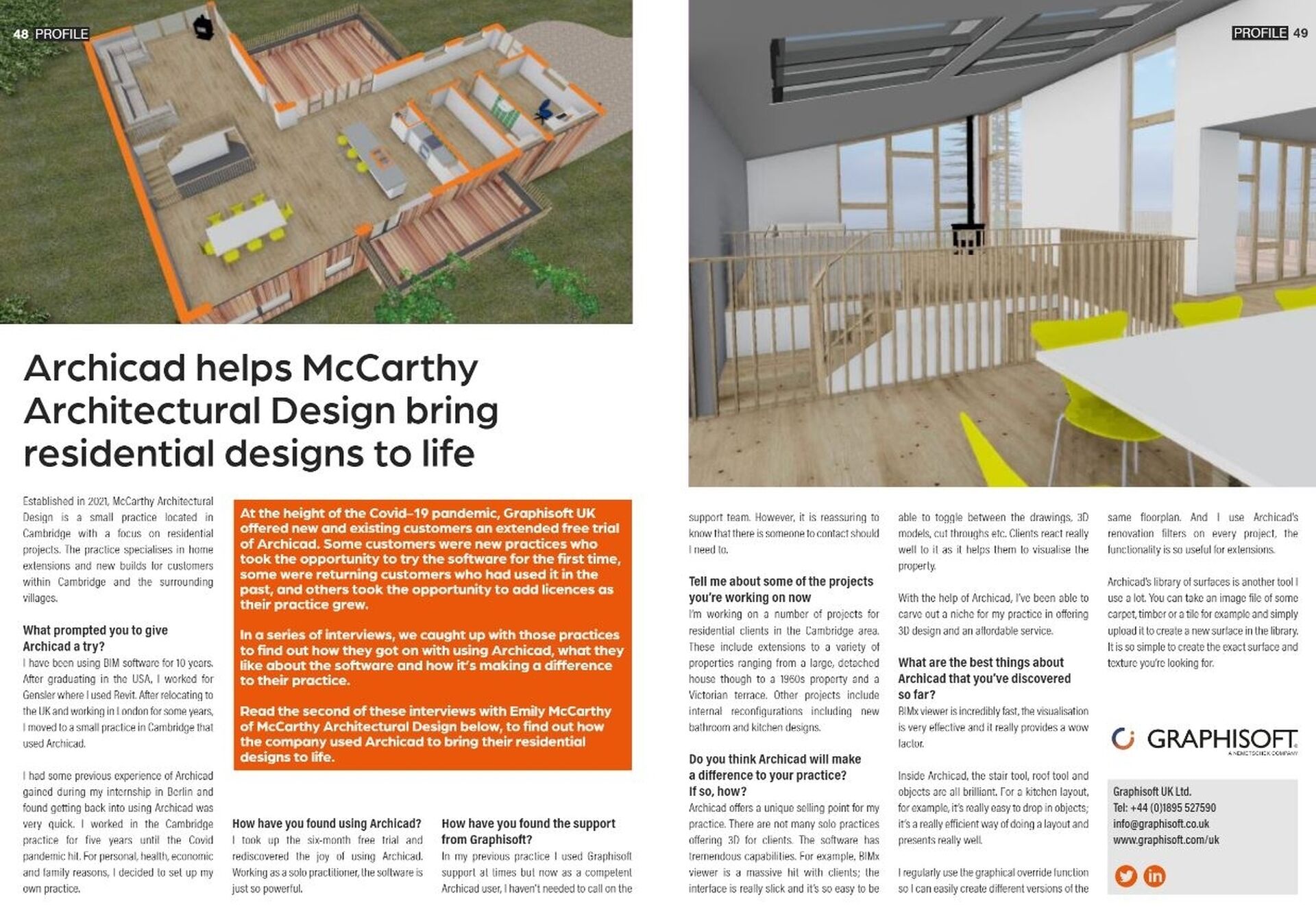September 2022 bim today archicad helps mccarthy architectural design bring residential design to life