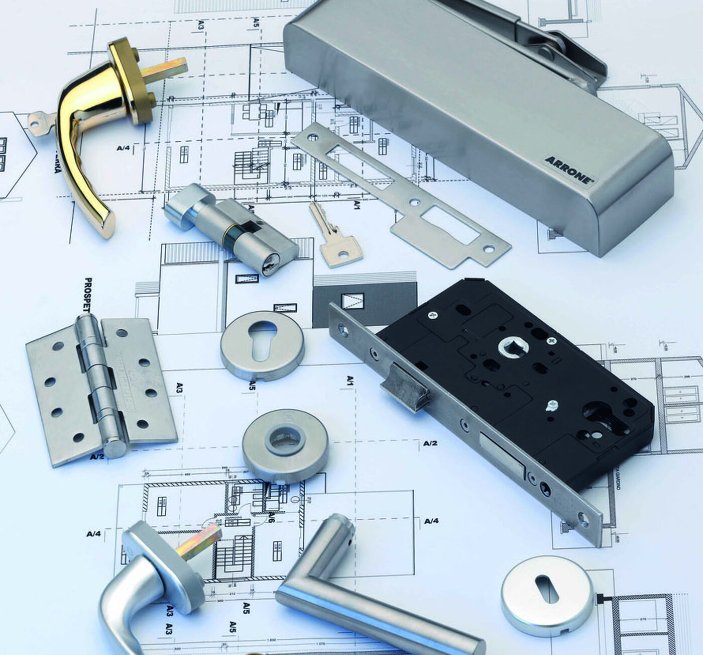 HOPPE Ironmongery door lock components