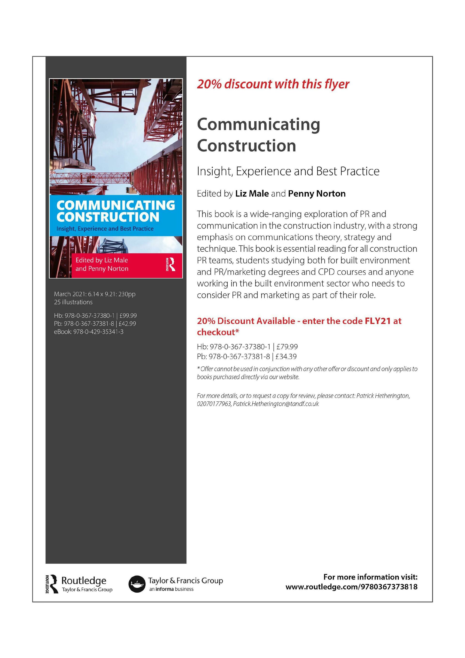 LMC Communicating Construction book flyer