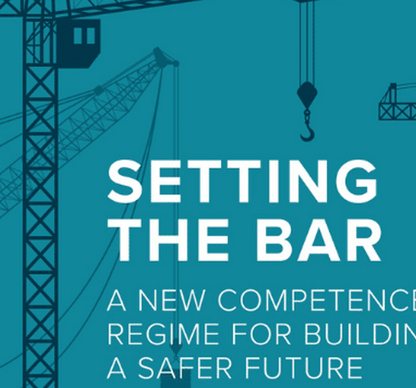 Setting the Bar report front cover