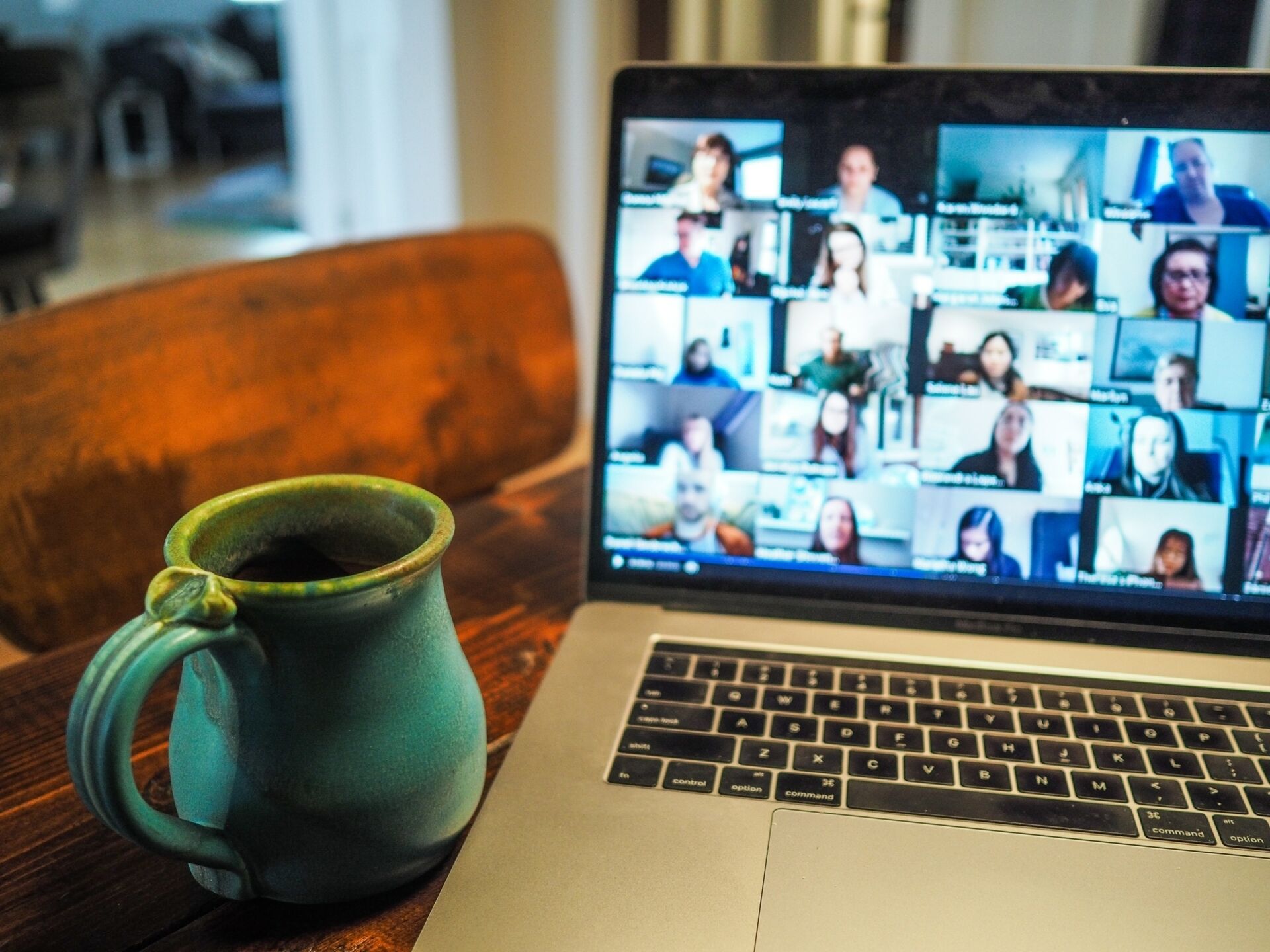 Remote working online meeting - Photo by Chris Montgomery