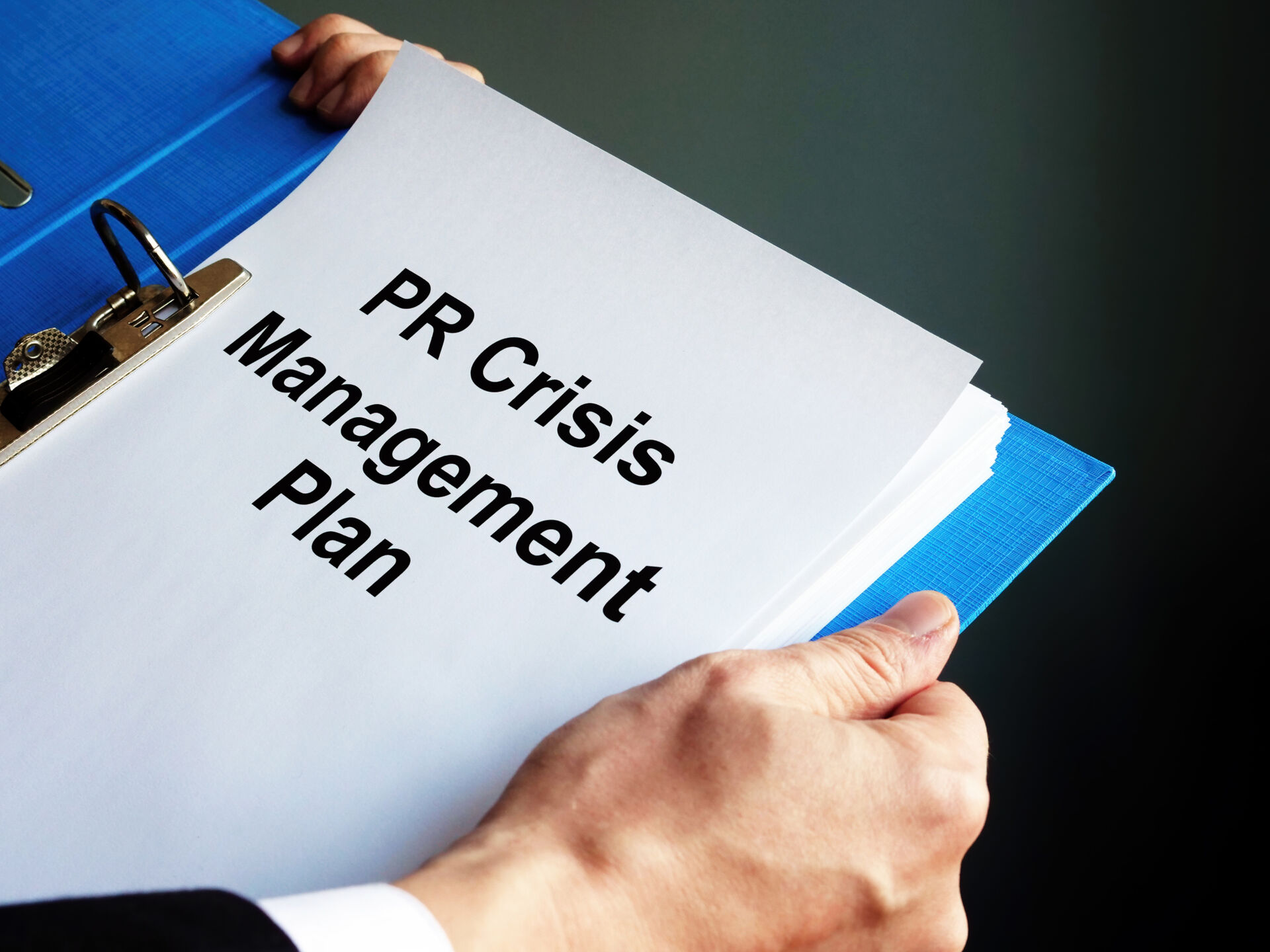PR crisis management plan