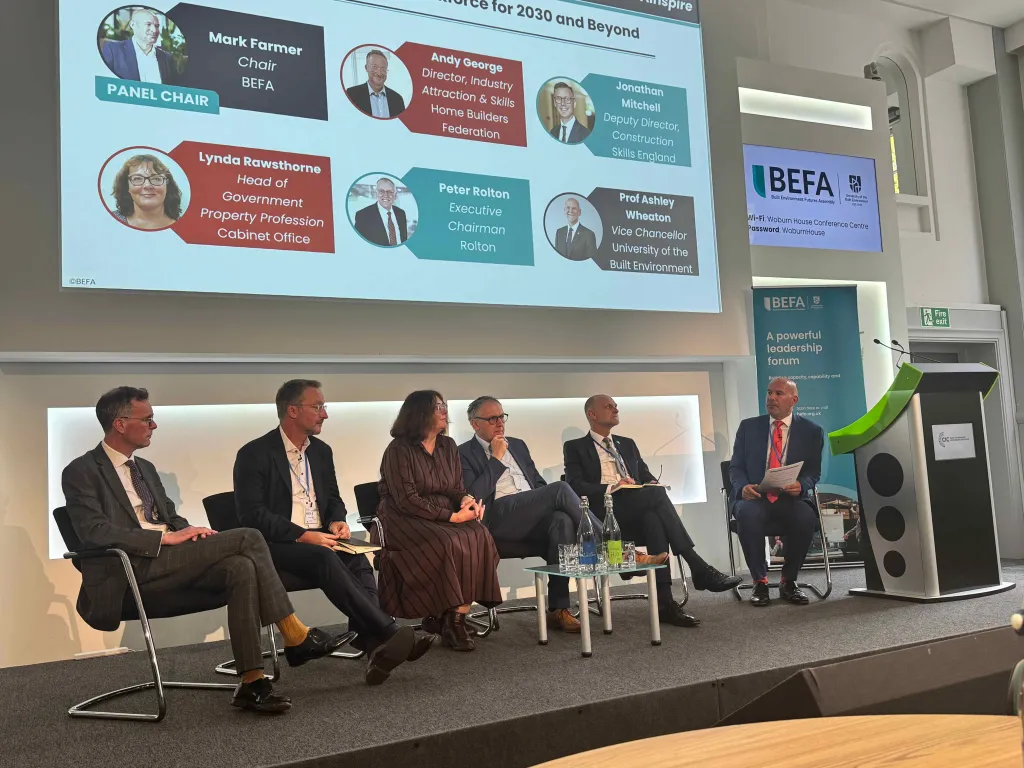 Panel of speakers at BEFA event