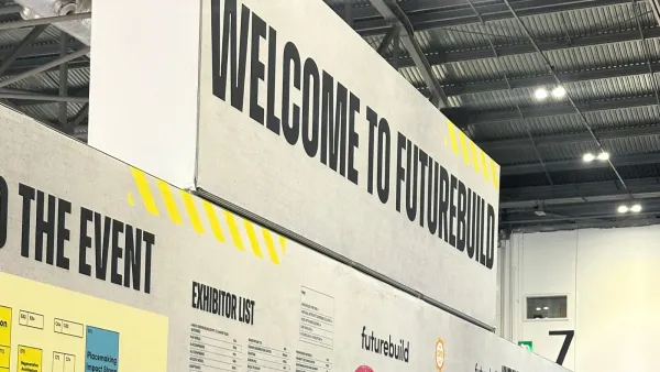 Large indoor banner with 