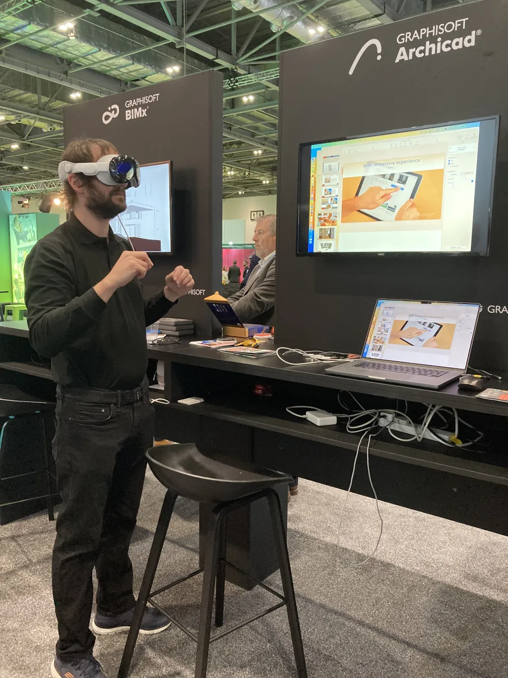Driving Archicad using Apple Vision Pro